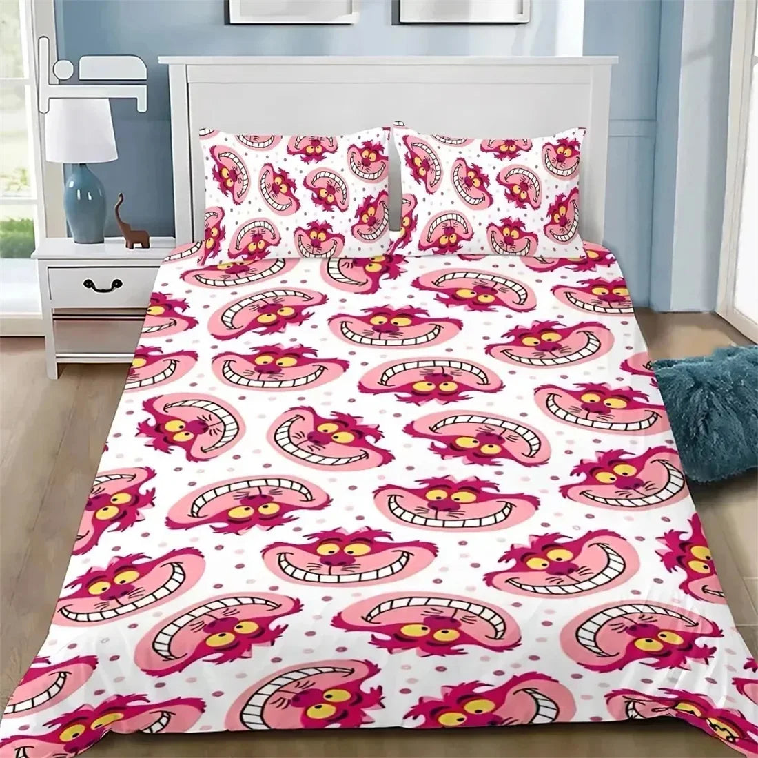 Kids Room Soft Cartoon Design Bedding Set