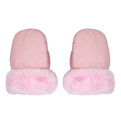 Waterproof Cute Bear Design Warm 1 Pair Stroller Gloves childrensterritory