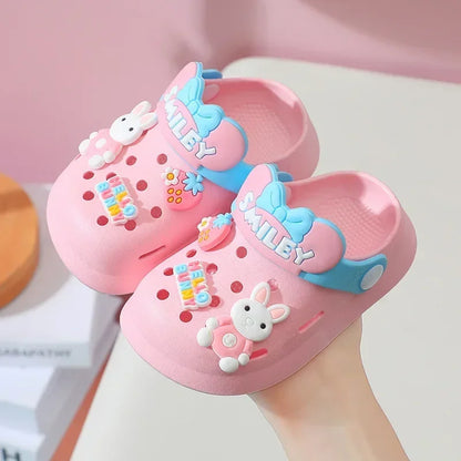 Non-Slip Soft Bottom Summer Cartoon Slippers For Baby