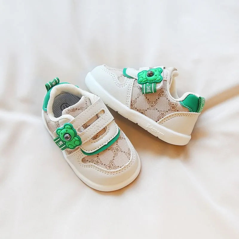 Baby Kids Cartoon Design Soft Lightweight Casual Shoes