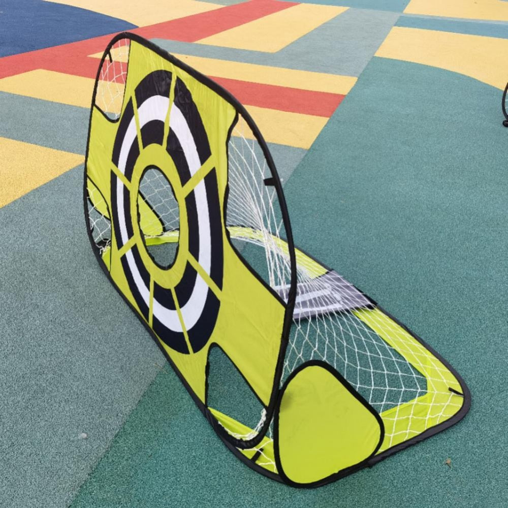 Mini Foldable Soccer Cage Net Football Target Net childrensterritory