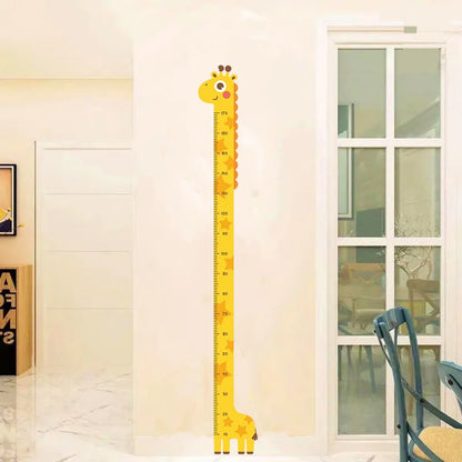 Kids Cute Cartoon Design Height Measuring Wall Ruler childrensterritory