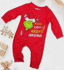 GRC Cartoon Print Matching Christmas Family Pajamas childrensterritory