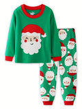 Cartoon Print Long Sleeves Kids Autumn Clothing Set childrensterritory