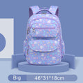 Colorful Print Waterproof Kids Girls Large School Bags childrensterritory