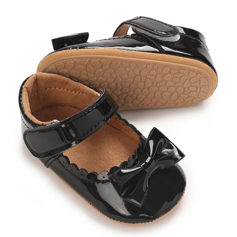 Infant Princess Girl Butterfly Knot Non-Slip Shoes childrensterritory