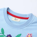 Animals Embroidery Kids Long Sleeve Sweatshirts childrensterritory