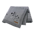 Cartoon Print Soft Cotton Fabric Baby Blankets childrensterritory