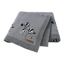 Cartoon Print Soft Cotton Fabric Baby Blankets childrensterritory