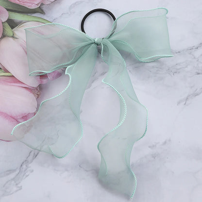 Lace Hair Rope Girls Streamer Elastic Hair Bands