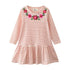 Kids Girls Long Sleeves Printed Princess Dresses childrensterritory