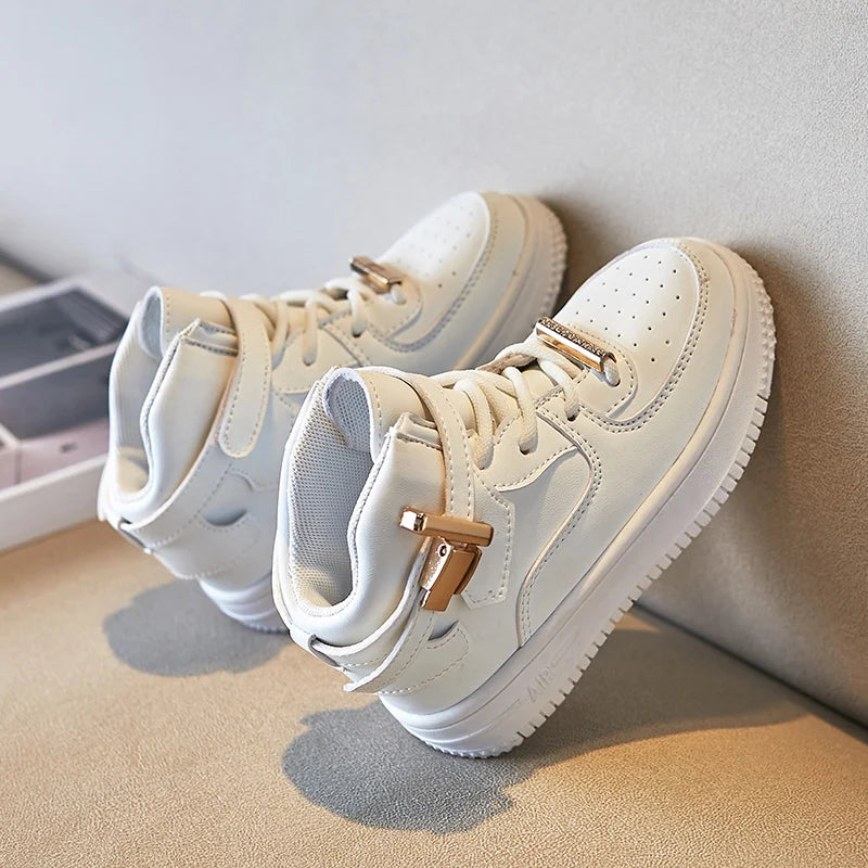 Kids' Soft High-Top Sneakers for School childrensterritory