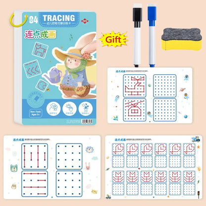 Reusable Magical Tracing Education/Training Book for Toddlers childrensterritory