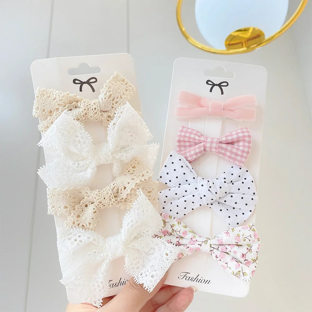 Girls Cute Handmade Lace Design Hair Accessories