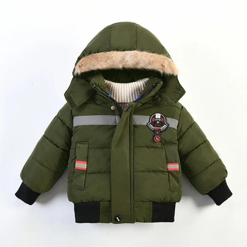 Baby Boys &amp; Girls Warm Casual Hooded Jacket