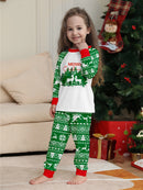 Long Sleeves Christmas Print Family Matching Clothing Set childrensterritory