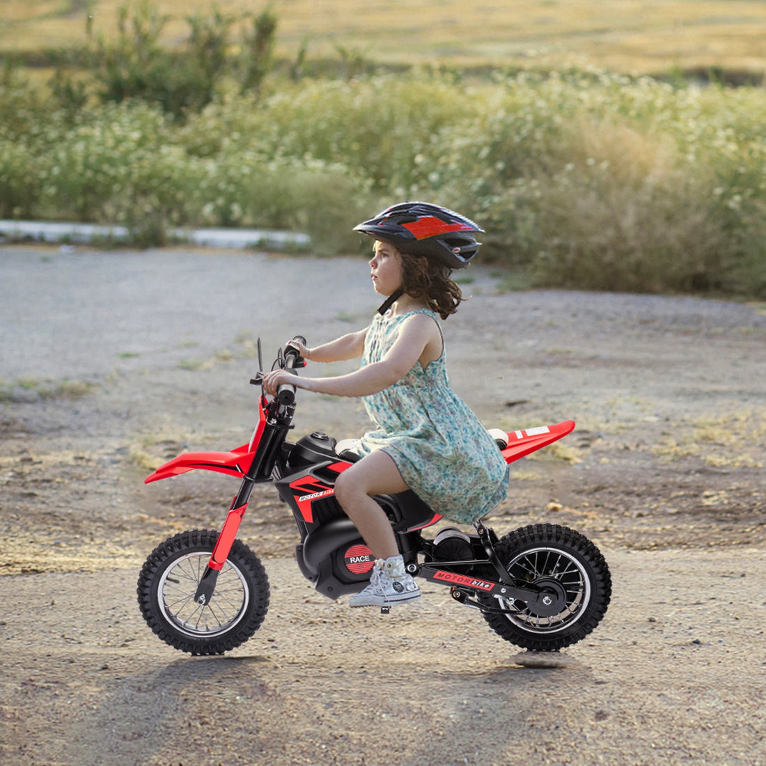 24V Kids Electric Battery-Powered Ride on Motorcycle childrensterritory