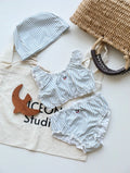 Baby Girl Stripe / Solid Color / Print Pattern Swimwear