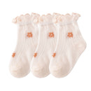 3Pair/lot New Thin Casual Baby/Toddler Summer Socks childrensterritory