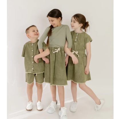 Family Matching Casual Clothing Set For Summer childrensterritory
