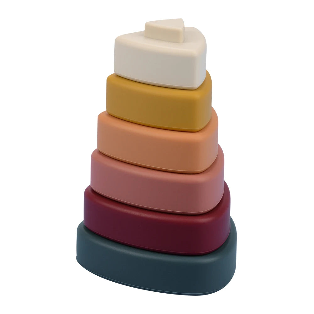 IQ-Enhanced Kids Silicone Building Block Toys