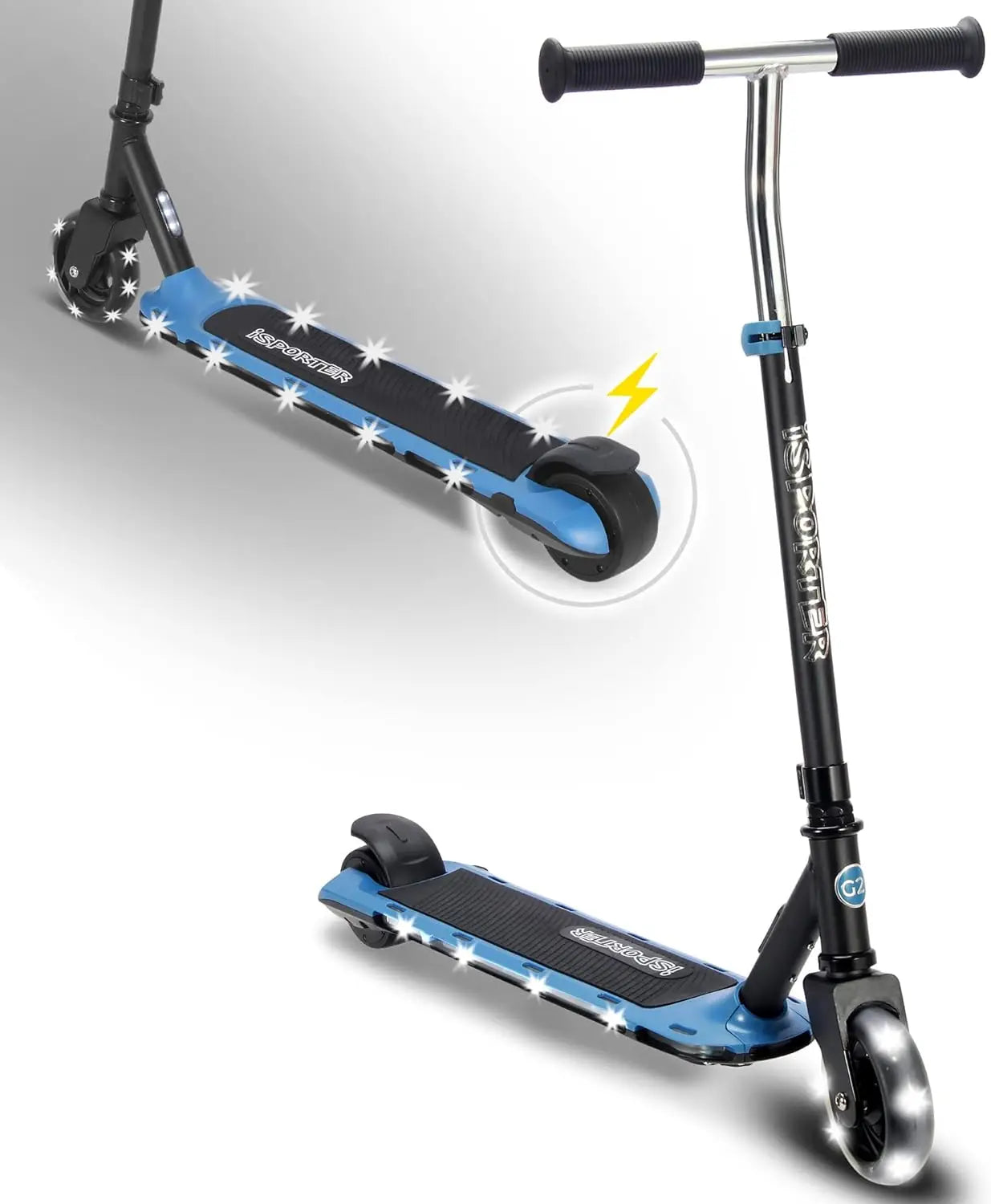 Kids Electric Scooter with LED Lights childrensterritory