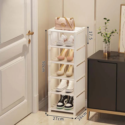 5 to 7-Layer Space-Saving Shoe Cabinet Shoe Organizer childrensterritory