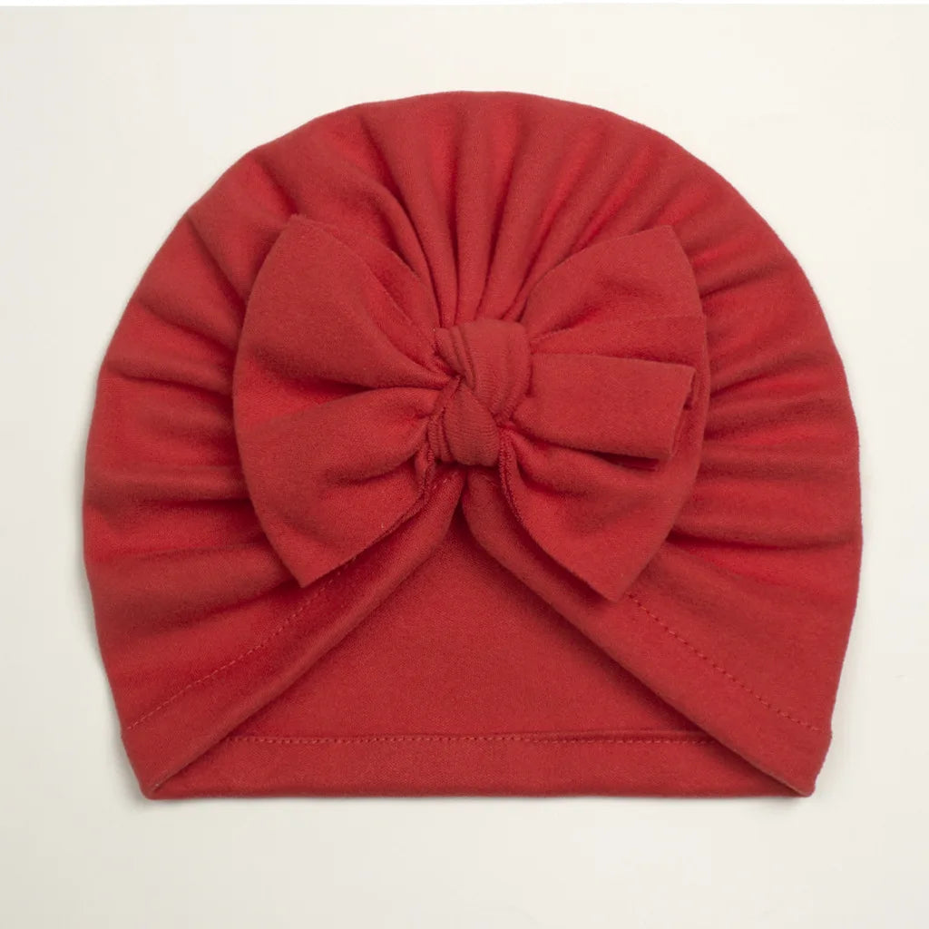 Baby Boys/Girls Bow Knotted Beanie/Photography Props