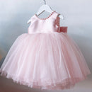 Toddler Girls Bow Design Formal Occasion Tutu Fluffy Gown childrensterritory