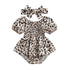 Baby Girls Heart/Leopard Print Bodysuit with Headband childrensterritory