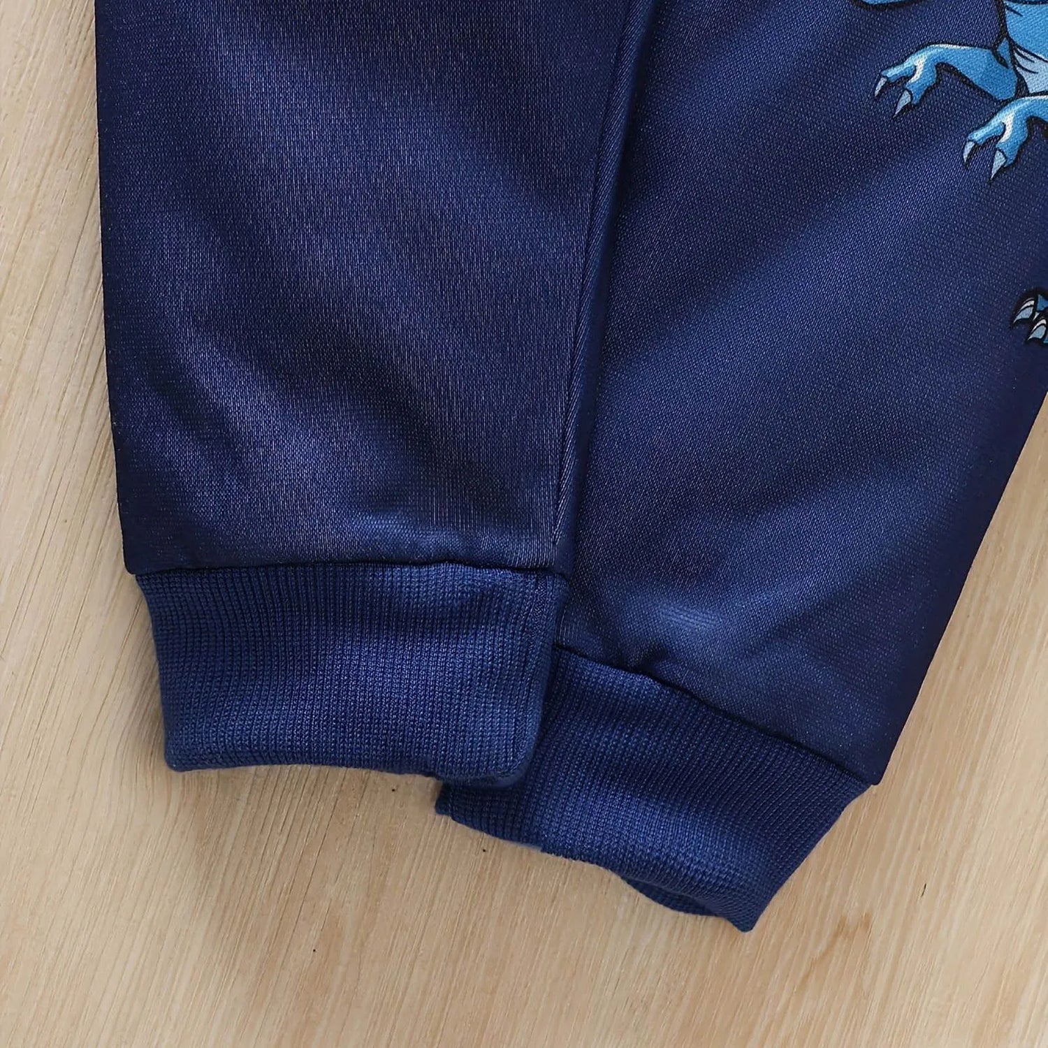 Kids Boys Crocodile Design Fleece Cotton Winter Clothing Set