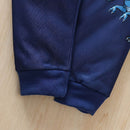 Kids Boys Crocodile Design Fleece Cotton Winter Clothing Set