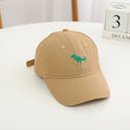 Kids Boys Dinosaur Embroidered Sports Hats