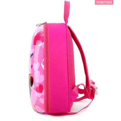 Cartoon Princess Design Kids Hard Shell Backpack for Girls/Boys childrensterritory