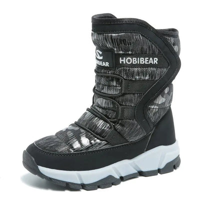 -30 Degree Kids Thick Mid Warm Waterproof Non-slip Boots childrensterritory