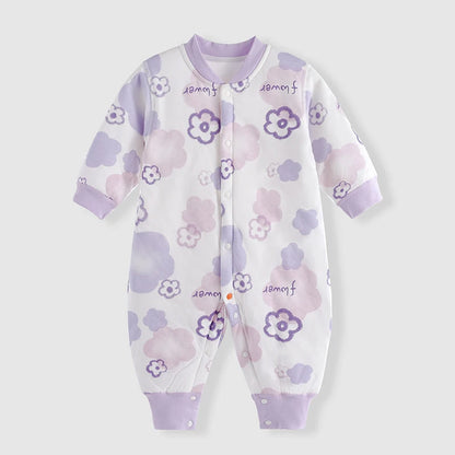 Baby Boy/Girl Warm Soft Thicken Rompers