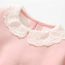 Kids Girls Designer Warm Fleece Inside Sweatshirts