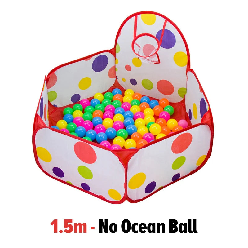 Foldable Shootable Ball Pit Play Tent for Kids Holiday Gifts