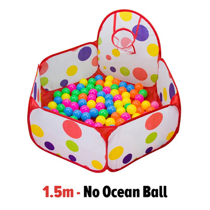 Foldable Shootable Ball Pit Play Tent for Kids Holiday Gifts
