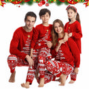 Cartoon Beer and Xmas Tree Print Family Matching Sleepwear Set childrensterritory