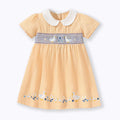 Short-Sleeves Animal Print Summer Dresses For Girls childrensterritory