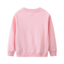Girls Unicorn Cartoon Stars Design Sweatshirts childrensterritory