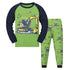 Kids Boys Cartoon Print Long Sleeves Pajamas Sets childrensterritory