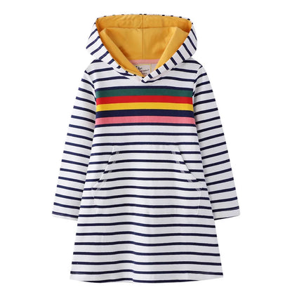 Long-Sleeved Cartoon Print Autumn Girls&