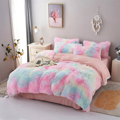 Three-piece Set of Cozy Bedding for Single and Double Beds childrensterritory