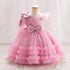 Baby Girl Elegant Bow Sequins Evening Party Dresses childrensterritory