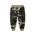 Kids Warm Elastic Waist Camouflage Sports Trousers childrensterritory