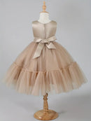 Little Girls Elegant Fluffy Princess Dress Set for Spring Autumn childrensterritory