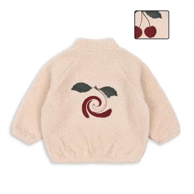 Colourful Cartoon Design Winter Outerwear For Kids