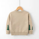 Kids' Full Sleeves Christmas Print Warm Sweater childrensterritory